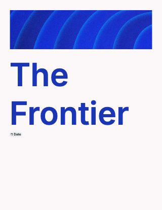 The Frontier