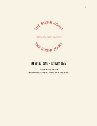 THE SUSHI JOINT