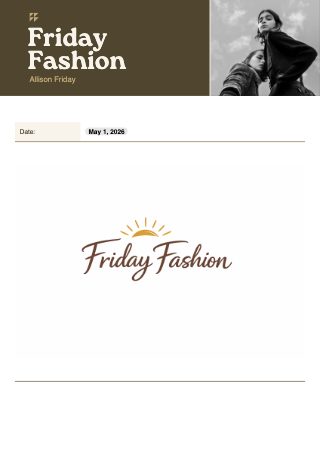 Friday Fashion